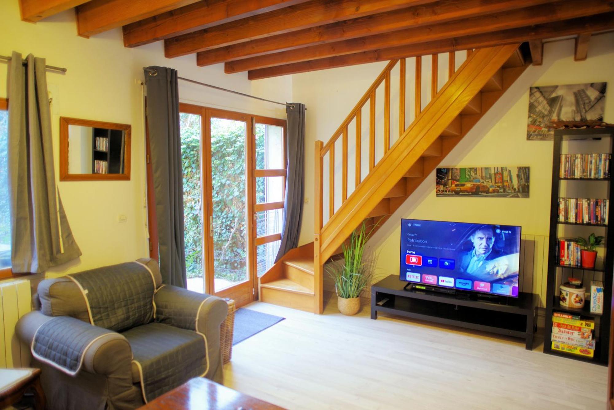 Maison De Charme Avec Jardin A 10Mn De Paris Nanterre Zewnętrze zdjęcie