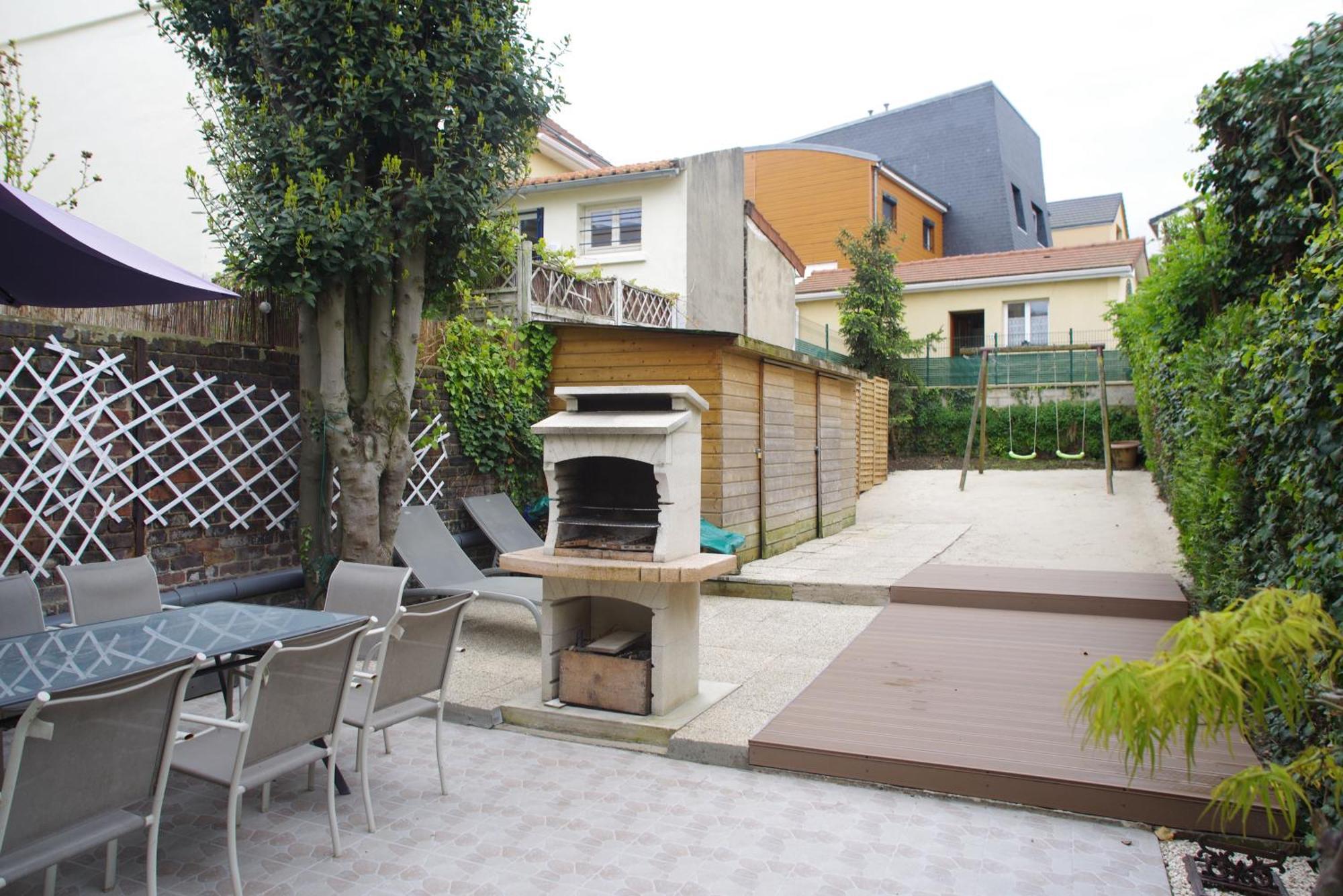 Maison De Charme Avec Jardin A 10Mn De Paris Nanterre Zewnętrze zdjęcie