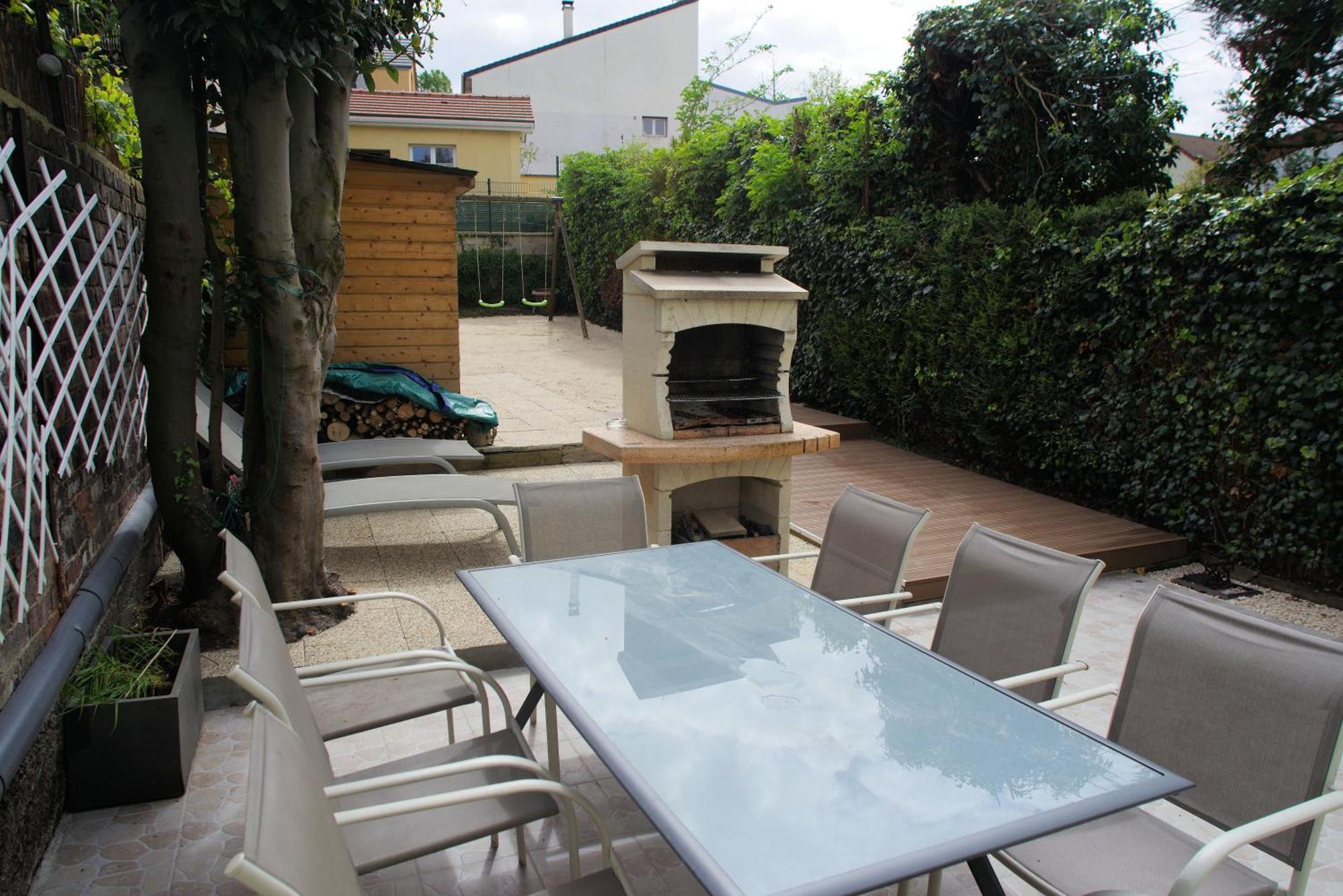 Maison De Charme Avec Jardin A 10Mn De Paris Nanterre Zewnętrze zdjęcie